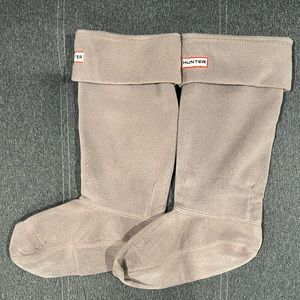 Hunter Fleece Welly Socks